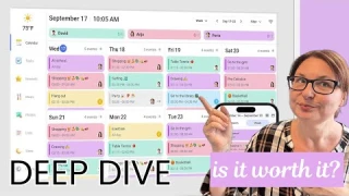 Ecalendar Smart Digital Calendar Review - DEEP Dive! Best eCalendar out there? #ad