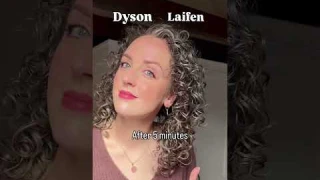 Dyson vs Laifen - hairdryer and diffuser comparison for curly hair