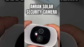 ANRAN Security Cameras Wireless Outdoor, 2K WiFi Surveillance Outdoor with Embedded Solar Panel