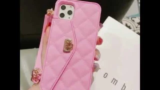 Crossbody chain bag phone case for iPhone