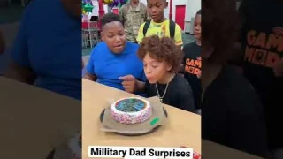 Military Dad Surprises Son At Chucky Cheese 🥹😱 #shorts