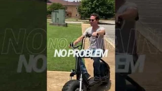🚨 Theft-proof electric scooter 🚨