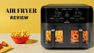 CHEFMAN 6 Quart Dual Basket Air Fryer Review – Perfect for Family Dinners!