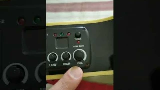 electric acoustic guitar controls explained