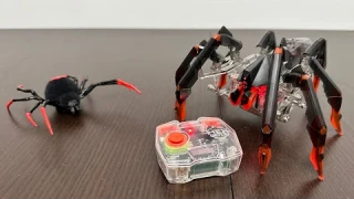 Hex Bots Tarantula & Zuru Robo Alive Crawling Spider Toys Unboxing & Review