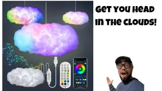 3D Big Cloud lightning Light Kit REVIEW!