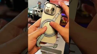 Apple’s creative metal phone case recommendation. Assemble an iPhone 16pro max metal case