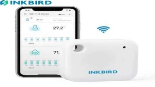 INKBIRD Digital Thermometer Hygrometer IBS-TH3 WiFi Indoor Room Temperature Humi