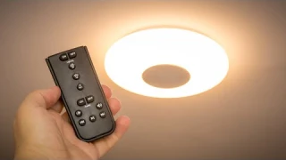 LED Ceiling Light with Bluetooth Speaker  - LivaronLux from Lidl
