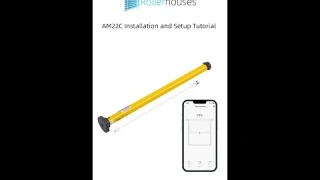 AM22C (Bluetooth Motor) and AM25 (Zigbee Motor) Installation and APP Setting Methods