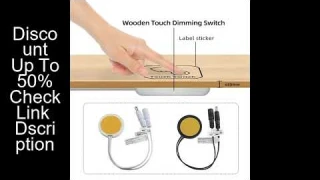 DC12V 24V Wood Panel LED Touch Sensor Dimmer Switch 5A 60W Hidden Surface Switch For LED Light Strip