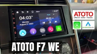 ATOTO F7 WE // FULL In Depth Review and INSTALL // APPLE CARPLAY ANDROID AUTO Universal Car Stereo