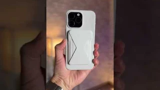 BEST Leather Case + MagSafe Wallet for iPhone! 🤩