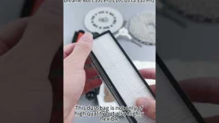 Replacement Vacuum Spare Parts For Dreame L10s Pro Robot Accessories: Brush FIlter Mop and Dust Bag