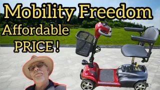 iScooter X-02 Mobility Scooter: Assembly & Test Drive!"