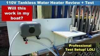 The Cheapest ($70), Smallest Electric Tankless Water Heater on Amazon - Full Review and Test
