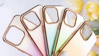 Electroplating TPU + gradient color case for iPhone 13 series 🍎🍏🍏🍏