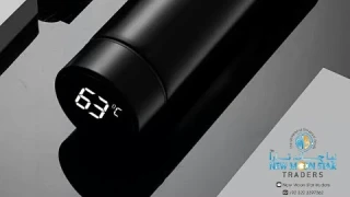 Intelligent Water Bottle Temperature Induction Thermos Cup LED Touch Screen 304 Stainless Steel