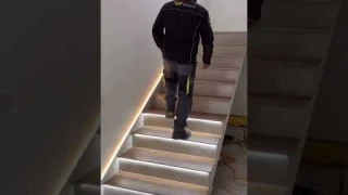 Stair lights sensor mode #lights #sensor #stairs