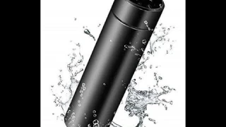 Smart water bottle with LED Temperature