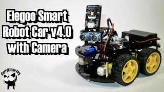 Elegoo Smart Robot Car V4 - now with a camera (FPV/Robot crossover!)  Supplied by Elegoo