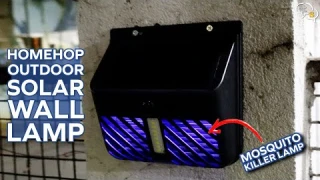 Homehop Outdoor Solar Wall Lamp Mosquito Killer Lamp