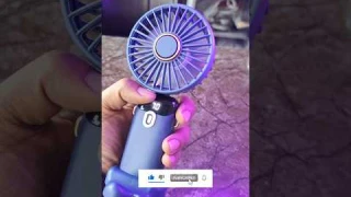 Cooling ❄️ Fan | Mini fan with LED digital display | #shortsfeed #cooler #trandingshorts