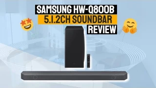 Best SAMSUNG 5.1.2 Channel Soundbar || HW-Q800B Review - Immersive Dolby Atmos Experience!