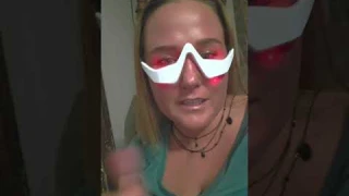 Testing red light therapy eye massager review