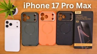 ESR Cyber Tough iPhone 17 Pro Max Case PLUS UltraFit Amorite Pro Screen Protector!