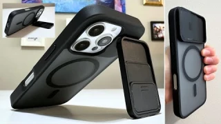 Torras iPhone 16 Pro MagSafe Sliding Camera Cover 360 Rotating Kickstand Case | Full Demo + Review