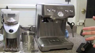 Review and demo for the Breville BES840XL "the Infuser" Espresso Machine and pump replacement tip