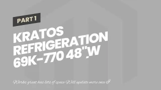 Kratos Refrigeration 69K-770 48"W Sandwich/Salad Prep Table, 12 Pan Capacity, NSF7