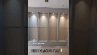 Light temperatures & colours | Effects of Warm Neutral Cool White | Where to use? #lights