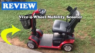 Vive 4-Wheel Mobility Scooter Review – Is This the Best Compact Travel Scooter?