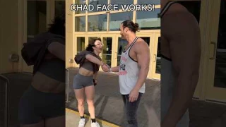 Chad Face is a cheat code 🗿 @theleanbeefpatty @ImKeithHolland #gigachad #sigma #comedy