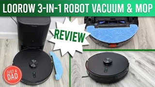 Loorow 3-in-1 Robot Vacuum & Mop AT800  REVIEW