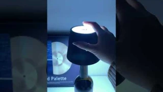 Wireless LED Bottle Lamp A Must Have for Modern Home Décor! #bottlelamp #wirelessledlamp