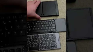 Three Folding Keyboards With Usb C