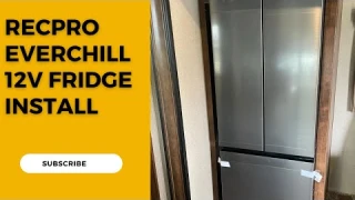 RecPro Everchill 12v Refrigerator Install