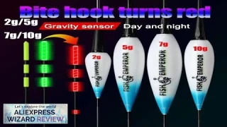 Fishing Smart Electronic Float Gravity Sensor Led 2g 5g 7g 10g Great Review