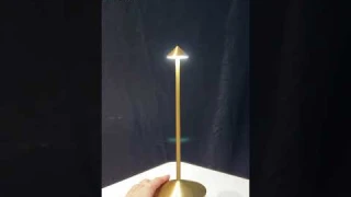 Touch Led Portable Rechargeable Cordless Table Light Dining Hotel Bar Coffee Decorative Desk Lamp