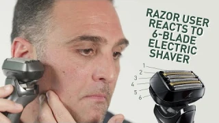 A Razor Enthusiast Tries an Electric Shaver for the First Time!
