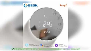 Beok Tuya Smart Wifi Thermostat Warm Floor Gas Boiler Heating Thermoregulate LCD Touch Scr Review