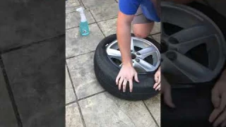 How to fit a tyre at home with no equipment