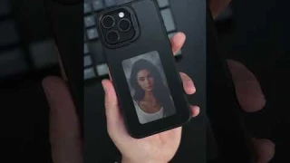 These E-Ink iPhone Cases Give You A Second Screen! E-ink iphone case how it work?  #iphonecase