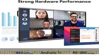 JAV Interactive Whiteboard, 55'' 4K UHD Digital Whiteboard, Interactive Touch Screen Smartboard, Sm