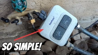 This RAINPOINT 2-Zone WiFi Sprinkler Timer is simple to setup but has tons of features!