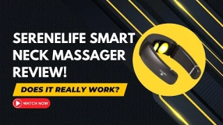 SereneLife Smart Neck Massager Review: Elevate Your Neck Massage Experience!