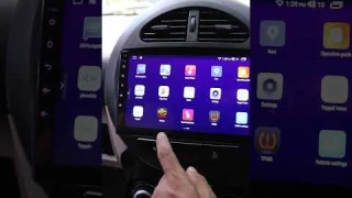 Android 14 Car Stereo System Installation  #automobile #androidcarstereo